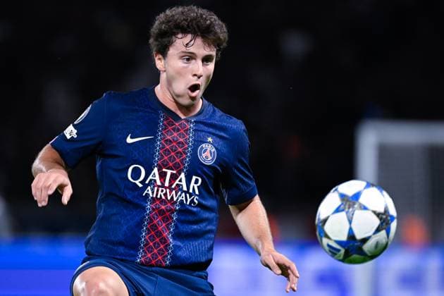 FOOTBALL : PSG vs Atalanta - Ligue des Champions - 17 09 2025 Joao Pedro Goncalves Neves ( 87 - PSG ) during the UEFA Champions League match between Paris Saint Germain and Atalanta BC at Parc Des Princes on September 17 , 2025 in Paris, France. ( Photo by Federico Pestellini PsnewZ ) - ParisFrance  Copyright: xFedericoxPestellinix