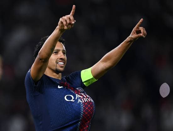 Mg Parigi (Francia) 17 09 2025 - Champions League Paris Saint Germain-Atalanta foto Matteo Gribaudi Image nella foto: esultanza gol Marquinhos 