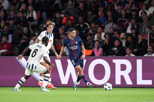Paris Saint-Germain v Atalanta BC - UEFA Champions League 2025 2026 02 Achraf HAKIMI (psg) during the UEFA Champions League 2025 2026 match between Paris and Atalanta at Parc des Princes on September 17, 2025 in Paris, France. Paris France  Copyright: xFEPx 776382821