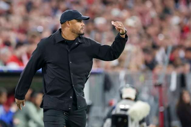 Coach Vincent Kompany FC Bayern Muenchen gestures, UEFA Champions League 2025 26 League Phase MD1, FC Bayern Munich v Chelsea FC, Football Arena Munich, September 17, 2025 in Munich, Germany Photo by Marco Steinbrenner DeFodi Images Coach Vincent Kompany FC Bayern Muenchen gestures, UEFA Champions League 2025 26 League Phase MD1, FC Bayern Munich v Chelsea FC, Football Arena Munich, September 17, 2025 in Munich, Germany Photo by Marco Steinbrenner DeFodi Images