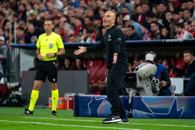 Enzo Maresca FC Chelsea, Coach , GER, FC Bayern Muenchen vs FC Chelsea FC, Football, UEFA Champions League, League Phase, 1 Matchday, Season 2025 2026, 17 09 2025 GER, FC Bayern Muenchen vs FC Chelsea FC, Football, UEFA Champions League, League Phase, 1 Matchday, Season 2025 2026, 17 09 2025 Muenchen Copyright: xEibner-Pressefoto Memmlerx EP_MMR
