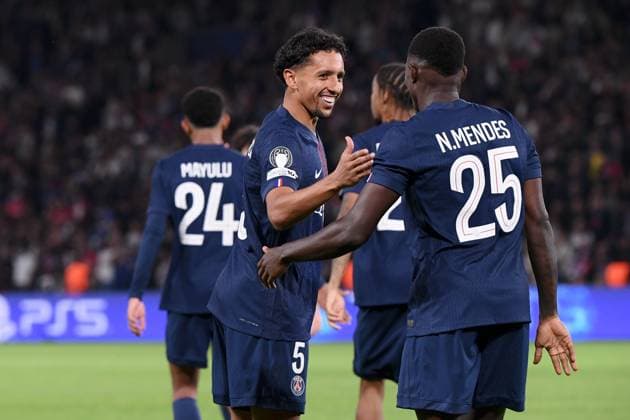 Paris Saint-Germain v Atalanta BC - UEFA Champions League 2025 2026 05 MARQUINHOS (psg) during the UEFA Champions League 2025 2026 match between Paris and Atalanta at Parc des Princes on September 17, 2025 in Paris, France. Paris France  Copyright: xFEPx 776382821