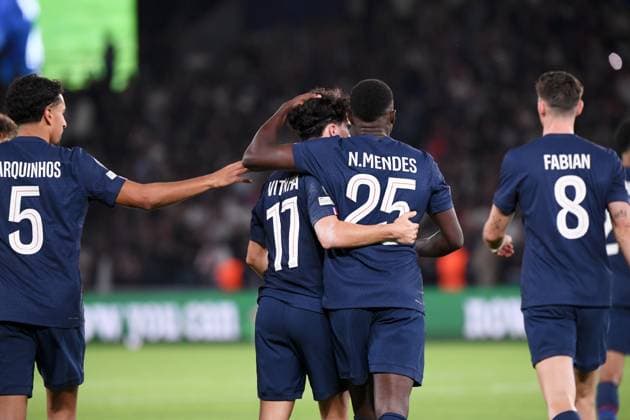 Paris Saint-Germain v Atalanta BC - UEFA Champions League 2025 2026 25 Nuno MENDES (psg) during the UEFA Champions League 2025 2026 match between Paris and Atalanta at Parc des Princes on September 17, 2025 in Paris, France. Paris France  Copyright: xFEPx 776382821