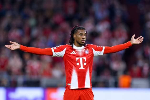 Soccer Champions League 1 Matchday FC Bayern Munich FC Chelsea on 17 09 2025 at the Allianz Arena in Munich Michael Olise Munich xMSx