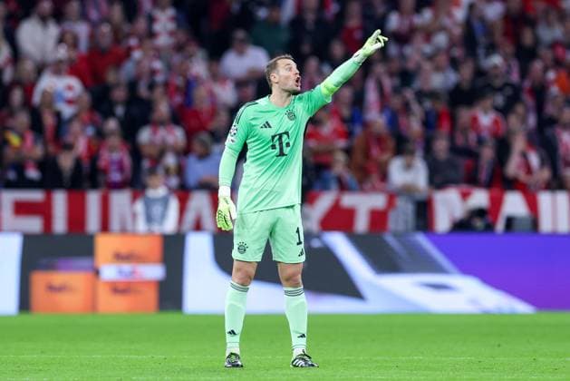 Soccer Champions League 1 Matchday FC Bayern Munich FC Chelsea on 17 09 2025 at the Allianz Arena in Munich Manuel Neuer Munich xMSx