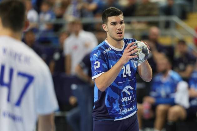 PLOCK 17.09.2025 LIGA MISTRZOW ORLEN WISLA PLOCK - HC ZAGRZEB HANDBALL EHF CHAMPIONS LEAGUE ORLEN WISLA PLOCK - RK ZAGREB NZ GERGO FAZEKAS FOT. MARCIN BRYJA 400MM.PL NEWSPIX.PL --- newspix.pl POLAND OUT! 
