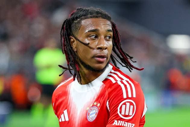 Soccer Champions League 1 Matchday FC Bayern Munich FC Chelsea on 17 09 2025 at the Allianz Arena in Munich Michael Olise Munich xMSx