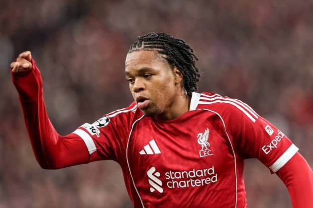 UEFA Champions League, League Stage Liverpool v Atletico Madrid Rio Ngumoha of Liverpool during the UEFA Champions League, League Stage Liverpool vs Atletico Madrid at Anfield, Liverpool, United Kingdom, 17th September 2025 (Photo by Alfie Cosgrove News Images) Liverpool Anfield Merseyside United Kingdom Copyright: xAlfiexCosgrove NewsxImagesx