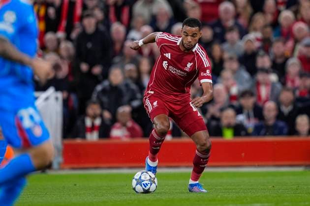 September 17, 2025, Liverpool, Liverpool, England: Cody Gakpo of Liverpool FC in action during the UEFA Champions League 2025 26 League Phase MD1 match between Liverpool FC and Atletico de Madrid at Anfield on September 17, 2025, in Liverpool, England. Liverpool England - ZUMAa181 20250917_zaa_a181_039 Copyright: xDennisxAgyemanx