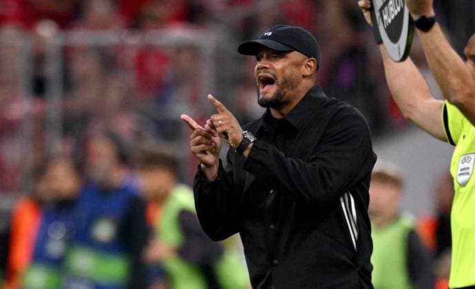 FOOTBALL CHAMPIONS LEAGUE SEASON 2025 2026 Preliminary Round 1 Matchday 17 09 2025 FC Bayern Muenchen FC Chelsea London Coach Vincent Kompany FC Bayern Muenchen
