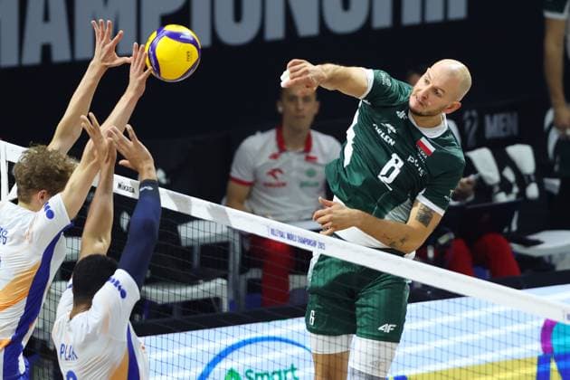 Bartosz Kurek (POL), SEPTEMBER 17, 2025 - Volleyball : FIVB Volleyball Men s World Championship, WM, Weltmeisterschaft 2025 Preliminary Phase between Poland - Netherlands at Smart Araneta Coliseum, Metro Manila, Philippines. Noxthirdxpartyxsales  aflo_303765951