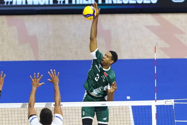 Wilfredo Leon Venero (POL), SEPTEMBER 17, 2025 - Volleyball : FIVB Volleyball Men s World Championship, WM, Weltmeisterschaft 2025 Preliminary Phase between Poland - Netherlands at Smart Araneta Coliseum, Metro Manila, Philippines. Noxthirdxpartyxsales  aflo_303766192