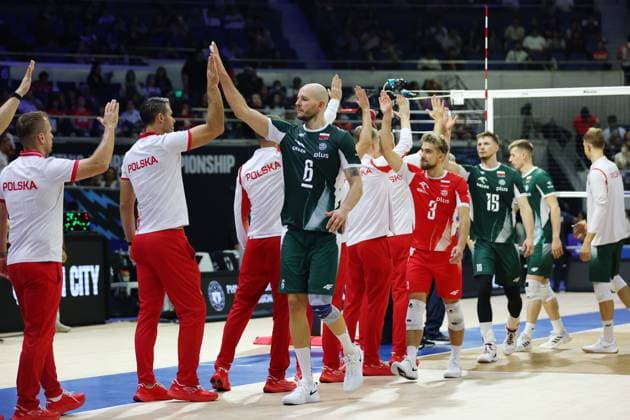 Poland team group, Mannschaftsbild, Totale SEPTEMBER 17, 2025 - Volleyball : FIVB Volleyball Men s World Championship, WM, Weltmeisterschaft 2025 Preliminary Phase between Poland - Netherlands at Smart Araneta Coliseum, Metro Manila, Philippines. Noxthirdxpartyxsales  aflo_303771941