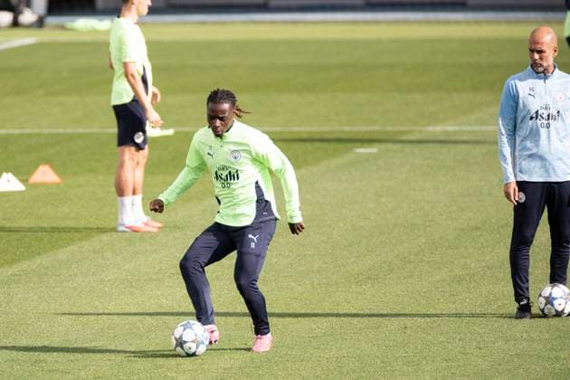 Football, CL, Manchester City, Training