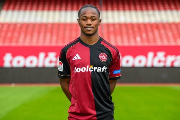 17 09 2025 1 FC Nuremberg FCN Club 2 Football Bundesliga BL Season 2025 2026 Photo appointment Portrait appointment Presentation Press appointment Single photo Single photo Portrait Portrait Headshot Mohamed Ali Zoma 23, 1 FC Nuremberg FCN