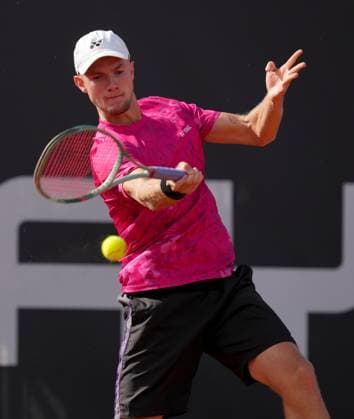 TENNIS - ATP, Tennis Herren Layjet Open BAD WALTERSDORF,AUSTRIA,18.SEP.25 - TENNIS - ATP Challenger Tour, Layjet Open. Image shows Andrew Paulson (CZE).  GEPAxpictures xMichaelxRiedler