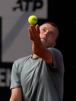 TENNIS - ATP, Tennis Herren Layjet Open BAD WALTERSDORF,AUSTRIA,18.SEP.25 - TENNIS - ATP Challenger Tour, Layjet Open. Image shows Syl Gaxherri (AUT).  GEPAxpictures xMichaelxRiedler