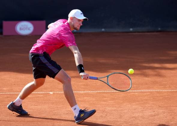 TENNIS - ATP, Tennis Herren Layjet Open BAD WALTERSDORF,AUSTRIA,18.SEP.25 - TENNIS - ATP Challenger Tour, Layjet Open. Image shows Syl Gaxherri (AUT).  GEPAxpictures xMichaelxRiedler