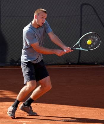 TENNIS - ATP, Tennis Herren Layjet Open BAD WALTERSDORF,AUSTRIA,18.SEP.25 - TENNIS - ATP Challenger Tour, Layjet Open. Image shows Syl Gaxherri (AUT).  GEPAxpictures xMichaelxRiedler