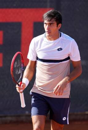 TENNIS - ATP, Tennis Herren Layjet Open BAD WALTERSDORF,AUSTRIA,18.SEP.25 - TENNIS - ATP Challenger Tour, Layjet Open. Image shows Roman Andres Burruchaga (ARG).  GEPAxpictures xMichaelxRiedler