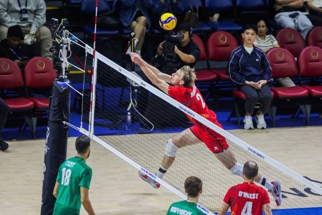 Volleyball, World Championship, Belgium - Algeria