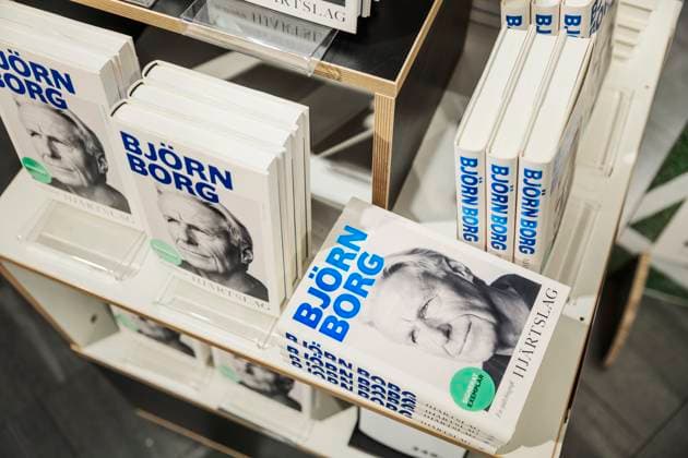 STOCKHOLM, SWEDEN 20250918 Swedish tennis legend Björn Borg s autobiography Heartbeats,? was released Thursday September 18, 2025. . STOCKHOLM SWEDEN x12150x  Copyright: xCaisaxRasmussen TTx BJÖRN BORG BOOK RELEASE