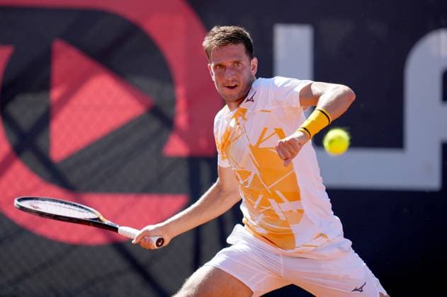 TENNIS - ATP, Tennis Herren Layjet Open BAD WALTERSDORF,AUSTRIA,18.SEP.25 - TENNIS - ATP Challenger Tour, Layjet Open. Image shows Vit Kopriva (CZE).  GEPAxpictures xMichaelxRiedler