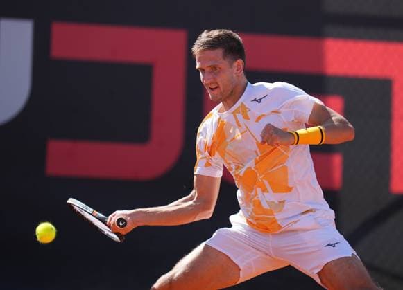 TENNIS - ATP, Tennis Herren Layjet Open BAD WALTERSDORF,AUSTRIA,18.SEP.25 - TENNIS - ATP Challenger Tour, Layjet Open. Image shows Vit Kopriva (CZE).  GEPAxpictures xMichaelxRiedler