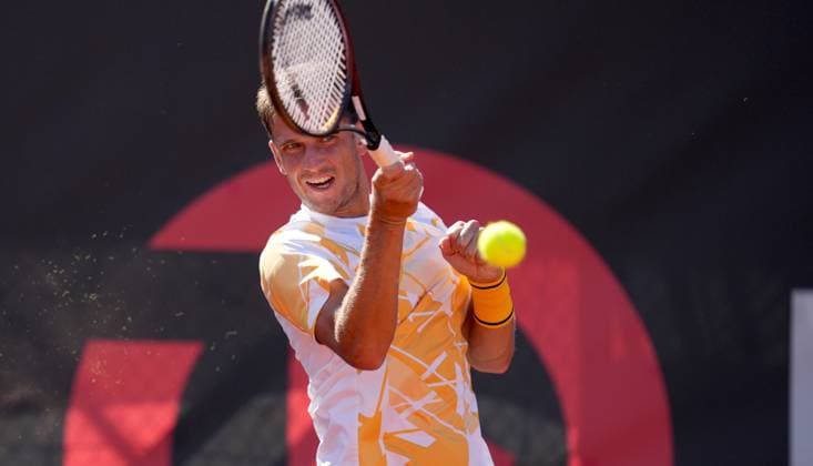 TENNIS - ATP, Tennis Herren Layjet Open BAD WALTERSDORF,AUSTRIA,18.SEP.25 - TENNIS - ATP Challenger Tour, Layjet Open. Image shows Vit Kopriva (CZE).  GEPAxpictures xMichaelxRiedler