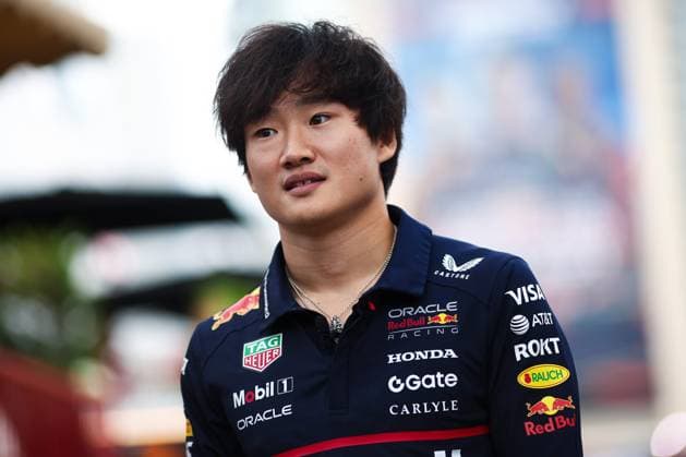 F1 - AZERBAIJAN GRAND PRIX 2025 TSUNODA Yuki (jap), Red Bull Racing RB21, portrait, during the 2025 Formula 1 Qatar Airways Azerbaijan Grand Prix, 17th round of the 2025 FIA Formula One World Championship, WM, Weltmeisterschaft from September 19 to 21, 2025 on the Baku City Circuit, in Baku, Azerbaijan - BakuAzerbaijan  Copyright: xEricxAlonsox