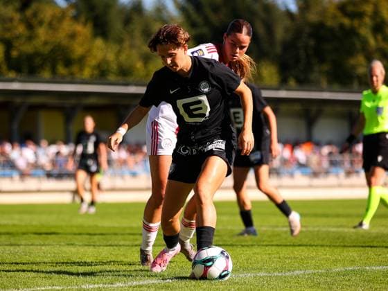 Football, Women, EC Quali, SK Sturm Graz - AFC Ajax