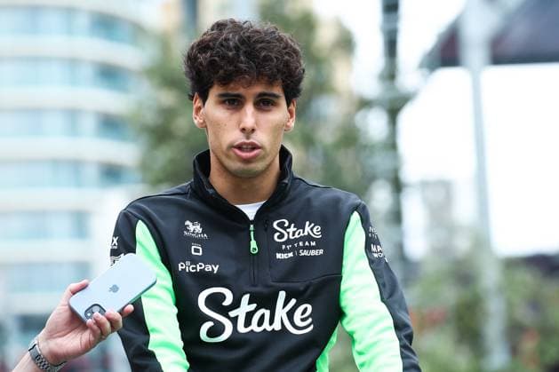 F1 - AZERBAIJAN GRAND PRIX 2025 BORTOLETO Gabriel (bra), Stake F1 Team Kick C45, portrait during the 2025 Formula 1 Qatar Airways Azerbaijan Grand Prix, 17th round of the 2025 FIA Formula One World Championship, WM, Weltmeisterschaft from September 19 to 21, 2025 on the Baku City Circuit, in Baku, Azerbaijan - BakuAzerbaijan  Copyright: xEricxAlonsox