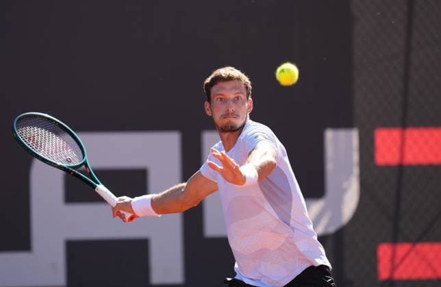 TENNIS - ATP, Tennis Herren Layjet Open BAD WALTERSDORF,AUSTRIA,18.SEP.25 - TENNIS - ATP Challenger Tour, Layjet Open. Image shows Pablo Carreno Busta (ESP).  GEPAxpictures xMichaelxRiedler