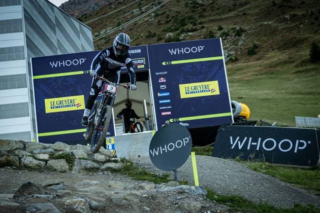 Whoop UCI Mountainbikeworldcup Downhill Lenzerheide CLARK Oli at Whoop UCI Mountainbikeworldcup Downhill Lenzerheide, 18 09 2025,in Lenzerheide,SUI Photo Sebastian Sternemannat Whoop UCI Mountainbikeworldcup Downhill Lenzerheide, 18 09 2025,in Lenzerheide,SUI Photo Sebastian Sternemann