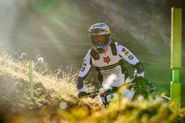 Whoop UCI Mountainbikeworldcup Downhill Lenzerheide VERMETTE Asa at Whoop UCI Mountainbikeworldcup Downhill Lenzerheide, 18 09 2025,in Lenzerheide,SUI Photo Sebastian Sternemannat Whoop UCI Mountainbikeworldcup Downhill Lenzerheide, 18 09 2025,in Lenzerheide,SUI Photo Sebastian Sternemann