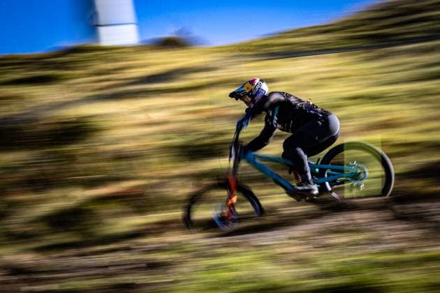 Whoop UCI Mountainbikeworldcup Downhill Lenzerheide RUDE JR Richard YETI FOX FACTORY RACE TEAM at Whoop UCI Mountainbikeworldcup Downhill Lenzerheide, 18 09 2025,in Lenzerheide,SUI Foto Sebastian Sternemannat Whoop UCI Mountainbikeworldcup Downhill Lenzerheide, 18 09 2025,in Lenzerheide,SUI Foto Sebastian Sternemann