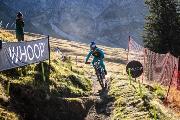 Whoop UCI Mountainbikeworldcup Downhill Lenzerheide ILES Finn SPECIALIZED GRAVITYat Whoop UCI Mountainbikeworldcup Downhill Lenzerheide, 18 09 2025,in Lenzerheide,SUI Photo Sebastian Sternemannat Whoop UCI Mountainbikeworldcup Downhill Lenzerheide, 18 09 2025,in Lenzerheide,SUI Photo Sebastian Sternemann