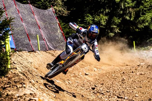Whoop UCI Mountainbikeworldcup Downhill Lenzerheide VERMETTE Asa at Whoop UCI Mountainbikeworldcup Downhill Lenzerheide, 18.09.2025,in Lenzerheide,SUI Foto: Sebastian Sternemannat Whoop UCI Mountainbikeworldcup Downhill Lenzerheide, 18.09.2025,in Lenzerheide,SUI Foto: Sebastian Sternemann