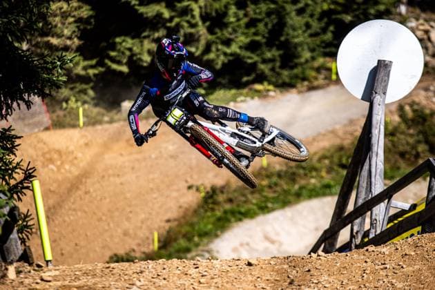 Whoop UCI Mountainbikeworldcup Downhill Lenzerheide ALRAN Max at Whoop UCI Mountainbikeworldcup Downhill Lenzerheide, 18.09.2025,in Lenzerheide,SUI Foto: Sebastian Sternemannat Whoop UCI Mountainbikeworldcup Downhill Lenzerheide, 18.09.2025,in Lenzerheide,SUI Foto: Sebastian Sternemann