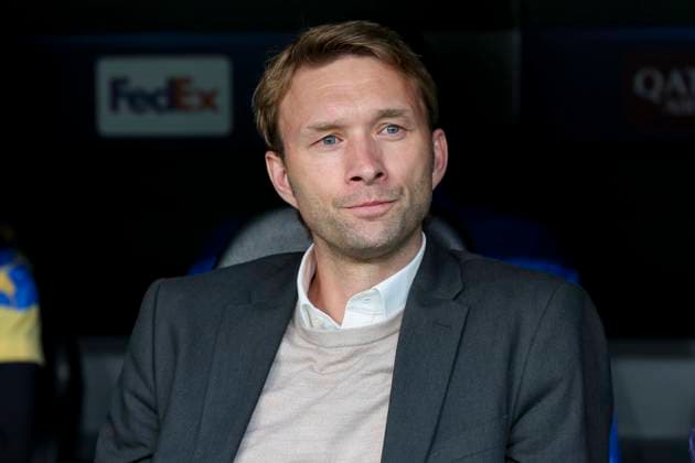 Geschaeftsfuehrer Simon Rolfes (Bayer 04 Leverkusen) schaut, UEFA Champions League 2025 26 League Phase MD1, F.C. Copenhagen v Bayer 04 Leverkusen, Parken Stadium am 18. September 2025 in Kopenhagen, Dänemark. (Foto von Marco Steinbrenner DeFodi Images) Sport-Geschaeftsfuehrer Simon Rolfes (Bayer 04 Leverkusen) looks on, UEFA Champions League 2025 26 League Phase MD1, F.C. Copenhagen v Bayer 04 Leverkusen, Parken Stadium, September 18, 2025 in Copenhagen, Denmark. (Photo by Marco Steinbrenner DeFodi Images) Sport Managing Director Simon Rolfes Bayer 04 Leverkusen looks on, UEFA Champions League 2025 26 League Phase MD1, F C Copenhagen v Bayer 04 Leverkusen, Parken Stadium, September 18, 2025 in Copenhagen, Denmark Photo by Marco Steinbrenner DeFodi Images Sport Managing Director Simon Rolfes Bayer 04 Leverkusen looks on, UEFA Champions League 2025 26 League Phase MD1, F C Copenhagen v Bayer 04 Leverkusen, Parken Stadium, September 18, 2025 in Copenhagen, Denmark Photo by Marco Steinbrenner DeFodi Images