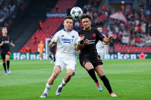 Football, CL, FC Copenhagen - Bayer Leverkusen