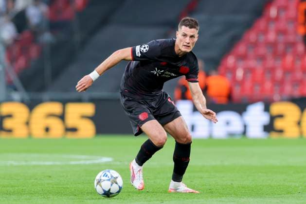 Patrik Schick (Bayer 04 Leverkusen) kontrolliert den Ball, UEFA Champions League 2025 26 League Phase MD1, F.C. Copenhagen v Bayer 04 Leverkusen, Parken Stadium am 18. September 2025 in Kopenhagen, Dänemark. (Foto von Marco Steinbrenner DeFodi Images) Patrik Schick (Bayer 04 Leverkusen) controls the ball, UEFA Champions League 2025 26 League Phase MD1, F.C. Copenhagen v Bayer 04 Leverkusen, Parken Stadium, September 18, 2025 in Copenhagen, Denmark. (Photo by Marco Steinbrenner DeFodi Images) Patrik Schick Bayer 04 Leverkusen controls the ball, UEFA Champions League 2025 26 League Phase MD1, F C Copenhagen v Bayer 04 Leverkusen, Parken Stadium, September 18, 2025 in Copenhagen, Denmark Photo by Marco Steinbrenner DeFodi Images Patrik Schick Bayer 04 Leverkusen controls the ball, UEFA Champions League 2025 26 League Phase MD1, F C Copenhagen v Bayer 04 Leverkusen, Parken Stadium, September 18, 2025 in Copenhagen, Denmark Photo by Marco Steinbrenner DeFodi Images