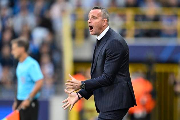 Club Brugge v Monaco - UEFA Champions League BRUGGE, BELGIUM - SEPTEMBER 18 : Hayen Nicky head coach of Club Brugge during the UEFA Champions League 2025 26 League Phase MD1 match between Club Brugge and Monaco on September 18, 2025 in Brugge, Belgium, 18 09 2025 Brugge Belgium  Copyright: xNicoxVereeckenx