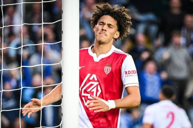 September 18, 2025, Brugge, Belgium, Belgium: Maghnes AKLIOUCHE of Monaco looks dejected during the UEFA Champions League, League Phase MD1 match between Club Brugge KV (Club Bruges KV) and AS Monaco at Jan-Breydel Stadium on September 18, 2025 in Brugge, Belgium. Brugge Belgium - ZUMAm308 20250918_zsp_m308_002 Copyright: xMatthieuxMirvillex