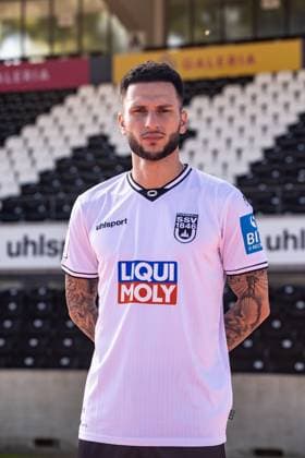 SSV Ulm 1846 Football 3 League, portrait date 2025 2026 43 Leon Dajaku SSV Ulm 1846 Football 3 League, portrait date 2025 2026 Photo Lucca Fundel Ulm Donaustadion Ulm Baden Württemberg Germany