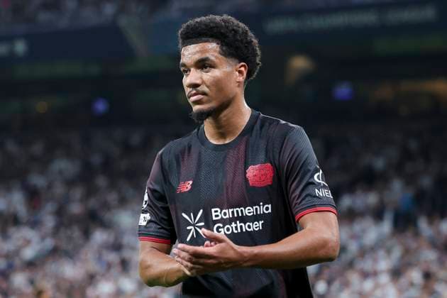 Malik Tillman (Bayer 04 Leverkusen) schaut enttaeuscht, UEFA Champions League 2025 26 League Phase MD1, F.C. Copenhagen v Bayer 04 Leverkusen, Parken Stadium am 18. September 2025 in Kopenhagen, Dänemark. (Foto von Marco Steinbrenner DeFodi Images) Malik Tillman (Bayer 04 Leverkusen) looks dejected, UEFA Champions League 2025 26 League Phase MD1, F.C. Copenhagen v Bayer 04 Leverkusen, Parken Stadium, September 18, 2025 in Copenhagen, Denmark. (Photo by Marco Steinbrenner DeFodi Images) Malik Tillman Bayer 04 Leverkusen looks dejected, UEFA Champions League 2025 26 League Phase MD1, F C Copenhagen v Bayer 04 Leverkusen, Parken Stadium, September 18, 2025 in Copenhagen, Denmark Photo by Marco Steinbrenner DeFodi Images Malik Tillman Bayer 04 Leverkusen looks dejected, UEFA Champions League 2025 26 League Phase MD1, F C Copenhagen v Bayer 04 Leverkusen, Parken Stadium, September 18, 2025 in Copenhagen, Denmark Photo by Marco Steinbrenner DeFodi Images