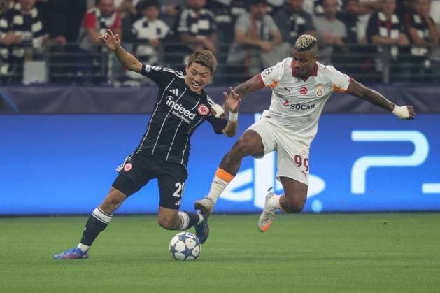 Football, CL, Eintracht Frankfurt - Galatasaray Istanbul
