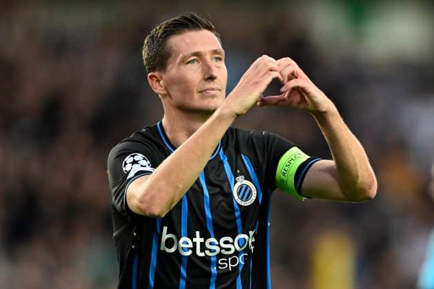Club Brugge v Monaco - UEFA Champions League BRUGGE, BELGIUM - SEPTEMBER 18 : Vanaken Hans midfielder of Club Brugge celebrates after scoring during the UEFA Champions League 2025 26 League Phase MD1 match between Club Brugge and Monaco on September 18, 2025 in Brugge, Belgium, 18 09 2025 Brugge Belgium  Copyright: xNicoxVereeckenx