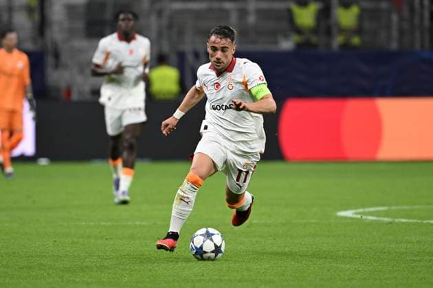 Yunus Akguen 11 Galatasaray Istanbul , Eintracht Frankfurt vs Galatasaray Istanbul, Champions League, Group stage, Matchday 1, 18 09 2025 Frankfurt Hesse Germany Copyright: xkolbert-press MarcxNiemeyerx