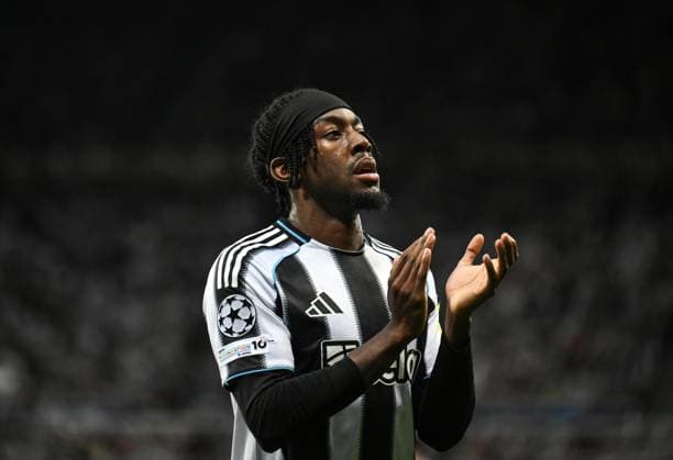 Anthony Elanga of Newcastle United Newcastle United v Barcelona, UEFA Champions League, Group Stage, Football, St James Park, Newcastle, UK - 18 Sep 2025Newcastle St James Park United Kingdom EDITORIAL USE ONLY No use with unauthorised audio, video, data, fixture lists, club league logos or live services. Online in-match use limited to 120 images, no video emulation. No use in betting, games or single club league player publications.  Copyright: xRichardxLee Shutterstockx 15486944aw